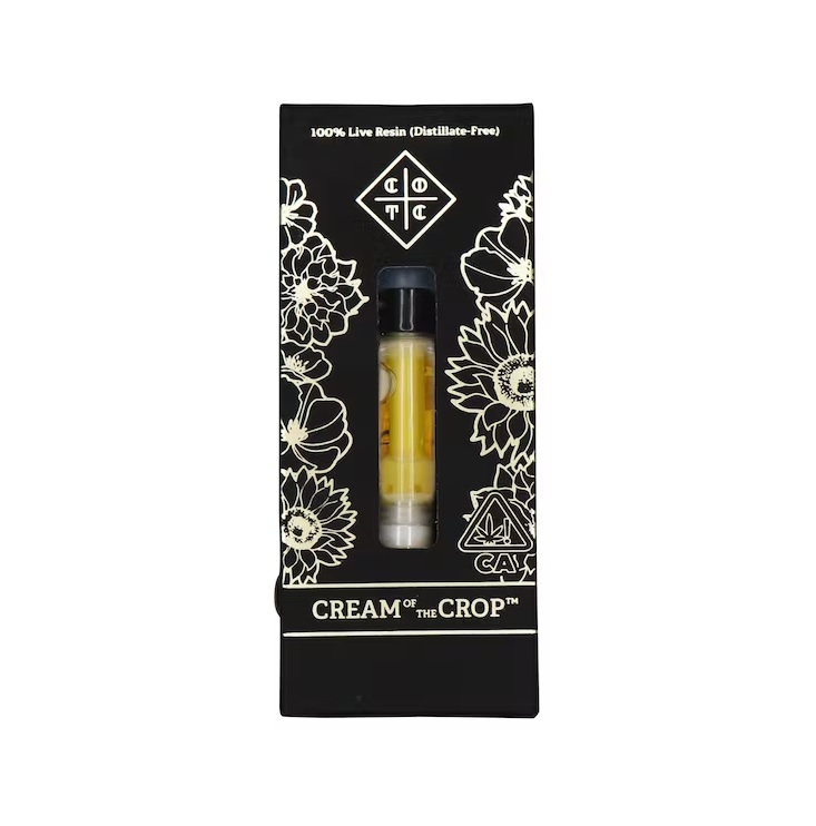 Cream of the Crop Live Resin 1g Vape Cartridge – Georgia Peaches