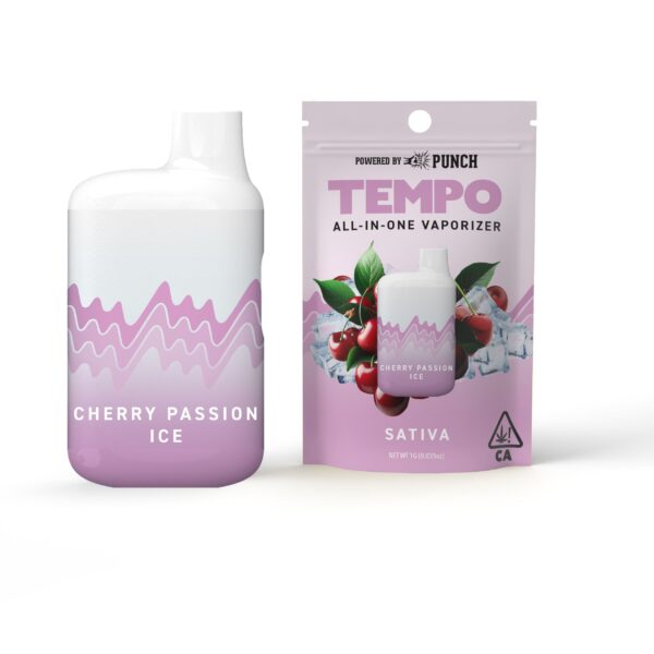 Punch TEMPO Vaporizer 1g - Cherry Passion Ice [S]