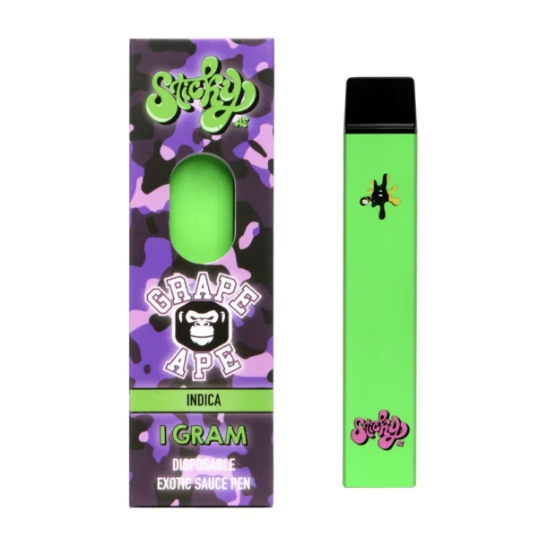 Sticky 1g Disposable - Grape Ape [I]